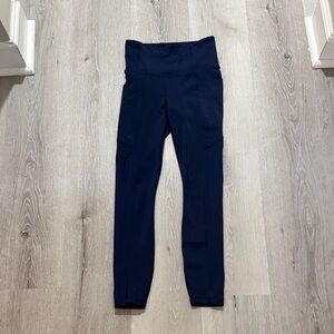 Athleta‎ Dark Blue High-Waisted Leggings